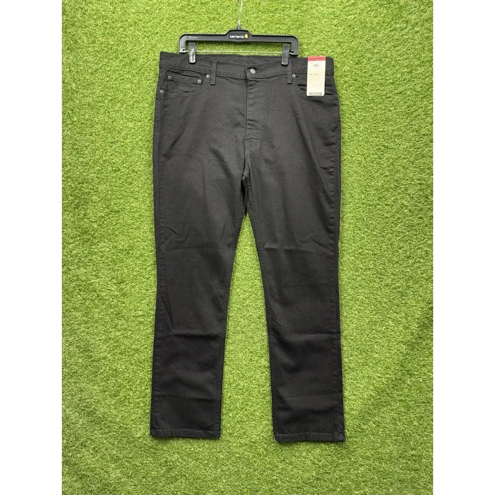 Levis 511 Jeans Mens 40x32 Low Rise Flex Stretch Slim Fit Tapered Black NWT